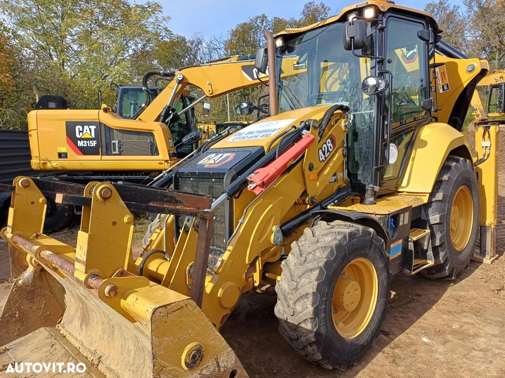 Caterpillar CAT 428 Buldoexcavator - 1