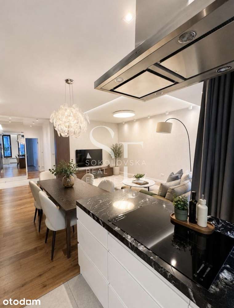 Luksusowy 3-pokojowy apartament na Powiślu