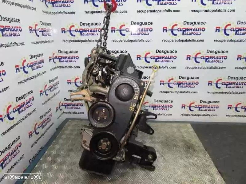 MOTOR COMPLETO HYUNDAI ATOS 1998 -G4HC - 8