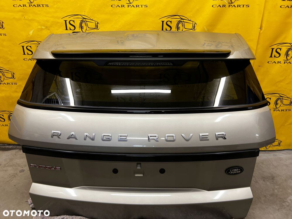KOMPLET KLAPA TYLNA TYŁ ZDERZAK RANGE ROVER EVOQUE L538 3 DRZWI - 2