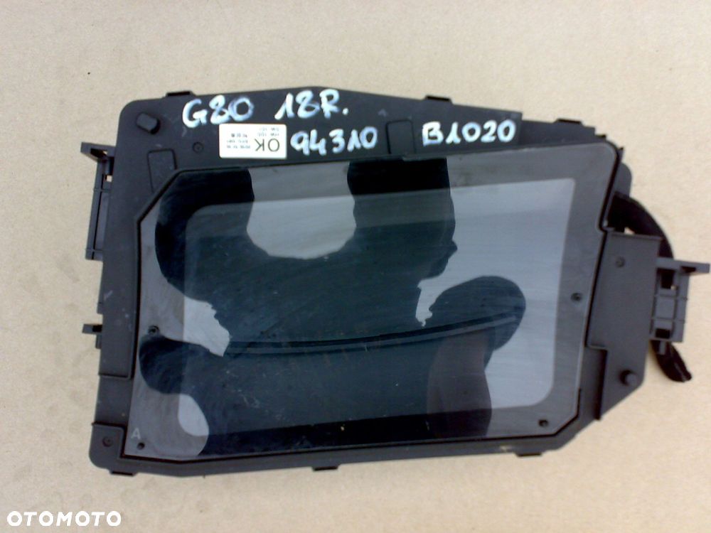 hyundai genesis g80 2015 2020 rzutnik licznik head-up - 1