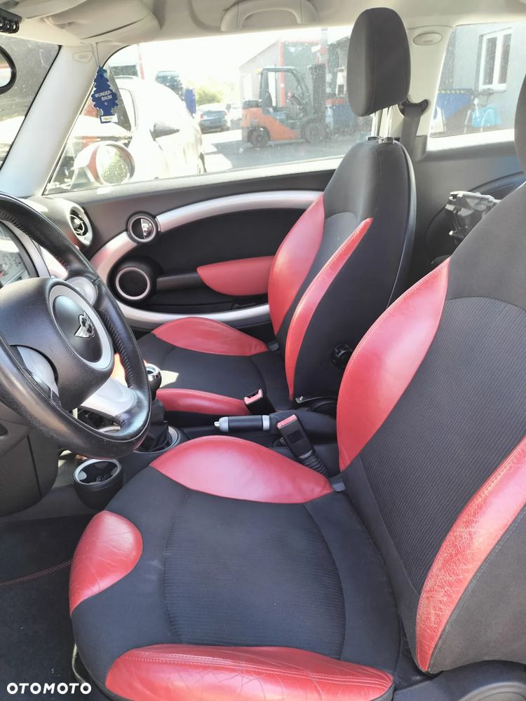 KIEROWNICA SKÓRA AIR BAG PODUSZKA KIEROWCYMINI COOPER II R56 06-12 KOD 851/3 CHILI RED - 8