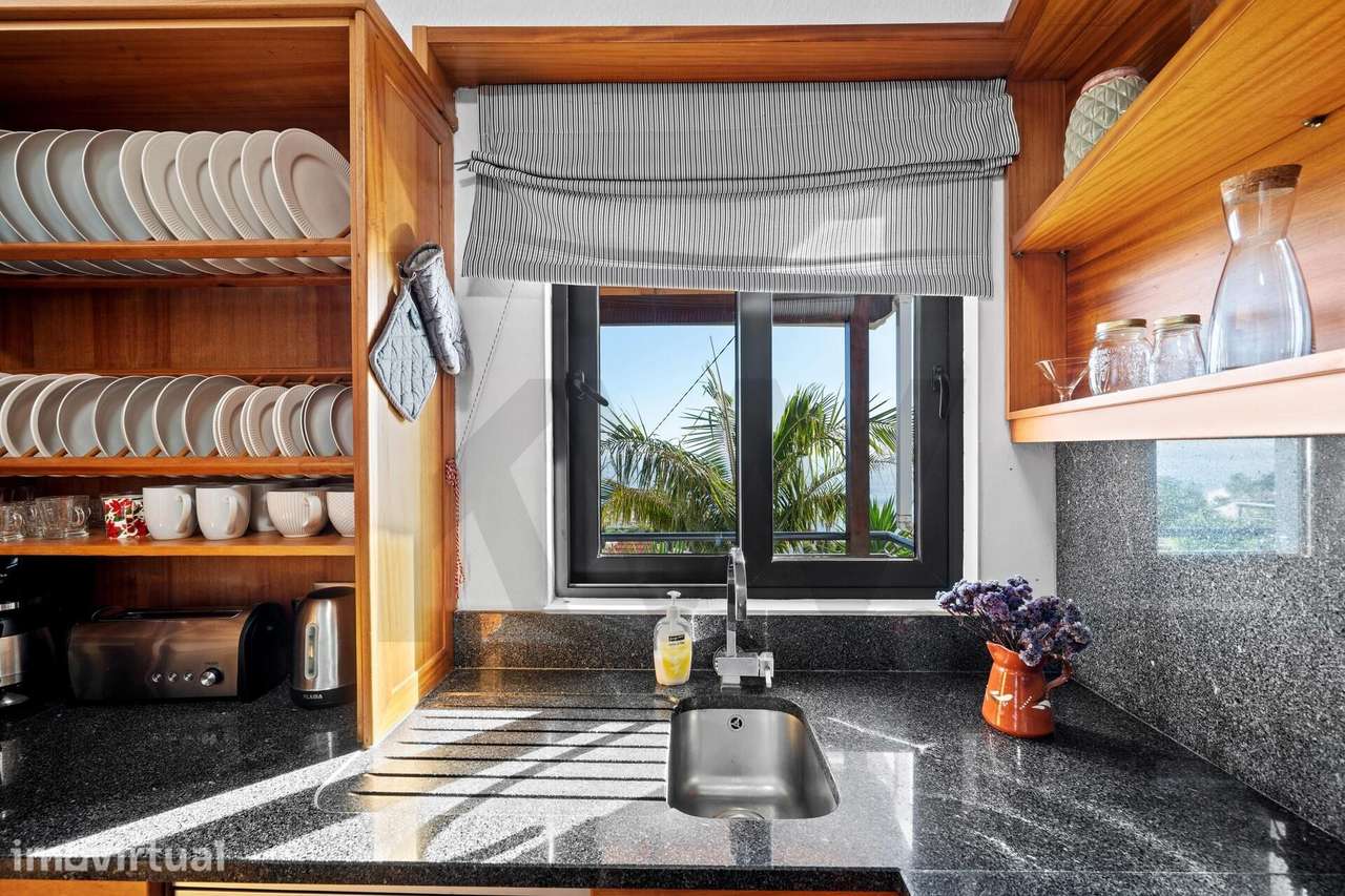 Moradia T3 Tradicional com Piscina, Jacuzzi e Vista Mar no Arco da Cal - Grande imagem: 5/60