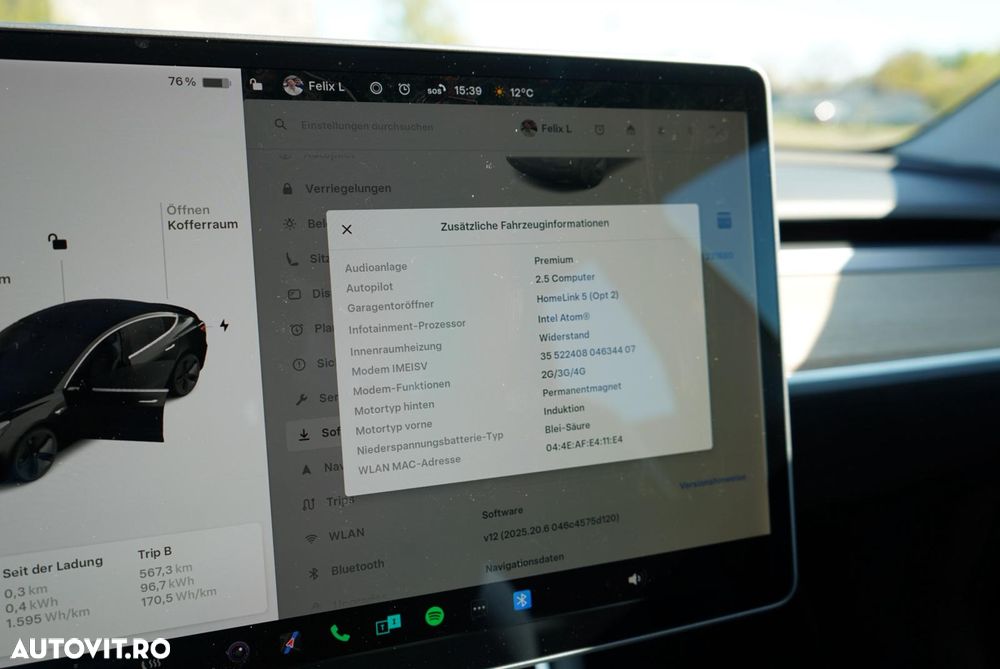 Tesla Model 3 Langstreckenbatterie Allradantrieb Dual Motor - 39