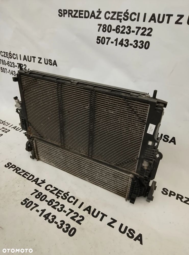Zestaw chłodnic chłodnice Woda Klima Wentylator Intercooler VOLVO XC90 II T6 USA - 3