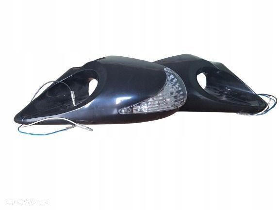 lusterka uniwersalne k6 czarne z migaczem np do e36 e46 calibra golf 3 i 4 - 2