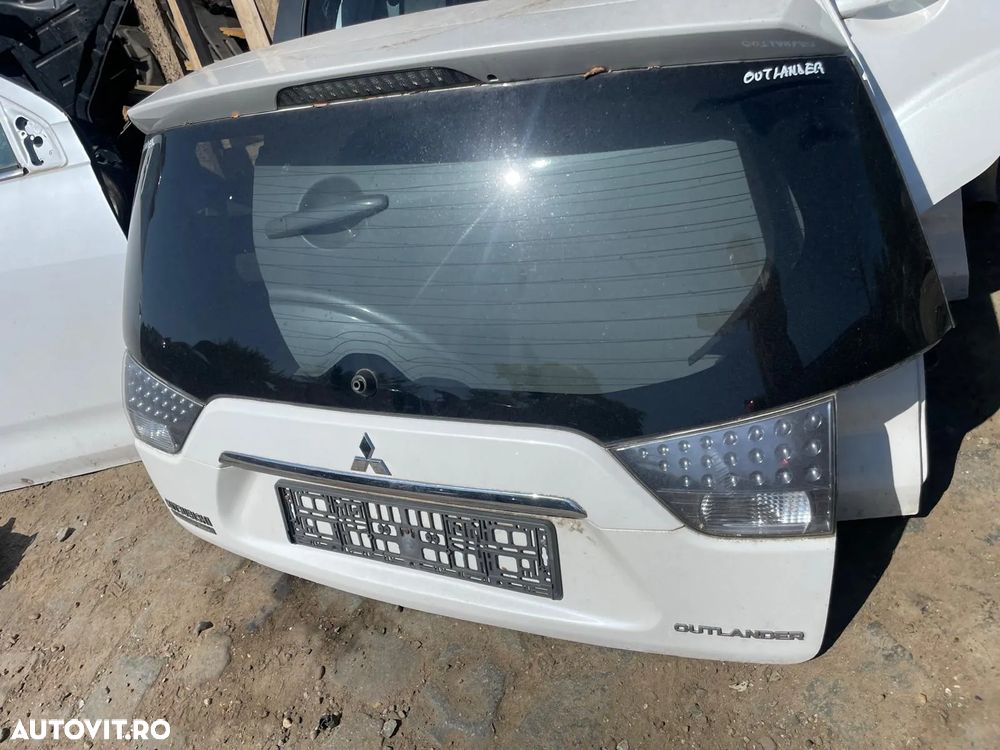 Haion cu geam luneta spate portbagaj  Mitsubushi Outlander 2010 - 1