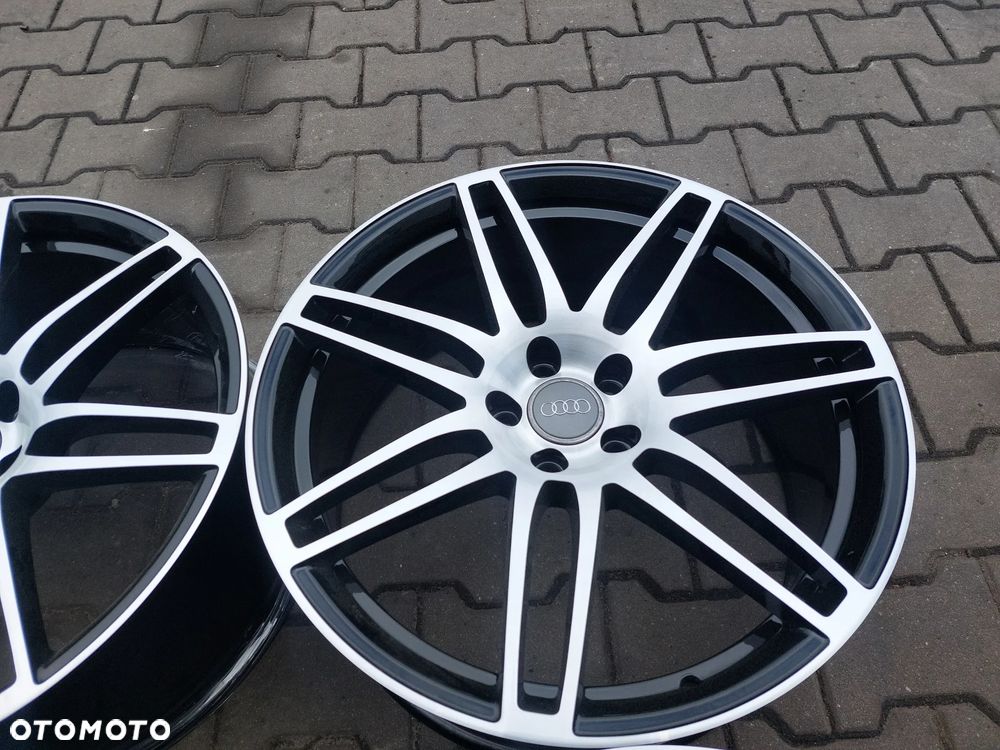 AUDI A5 A8 A7 FELGI ALUFELGI R20 9J ET37 5X112 OE 4H0601025AB JAK NOWE! PROSTE! - 12