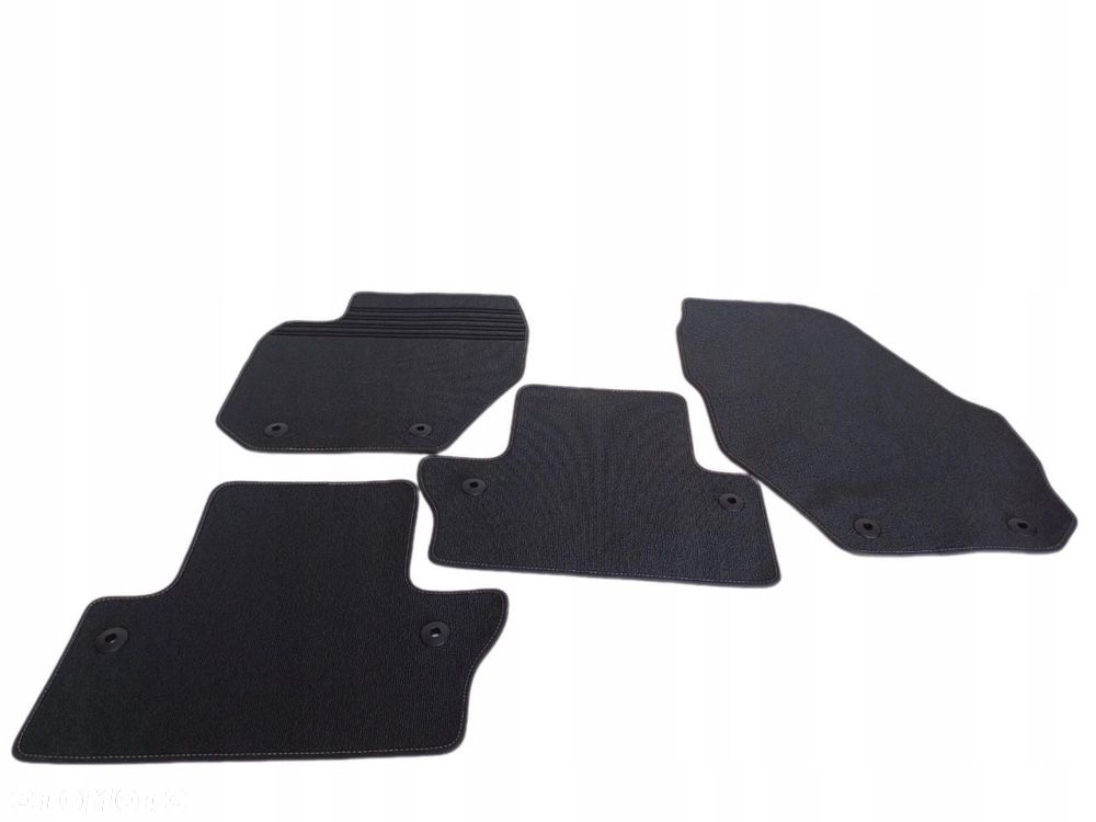 dywaniki wycieraczki welurowe komplet przód tył volvo v60 i - 1