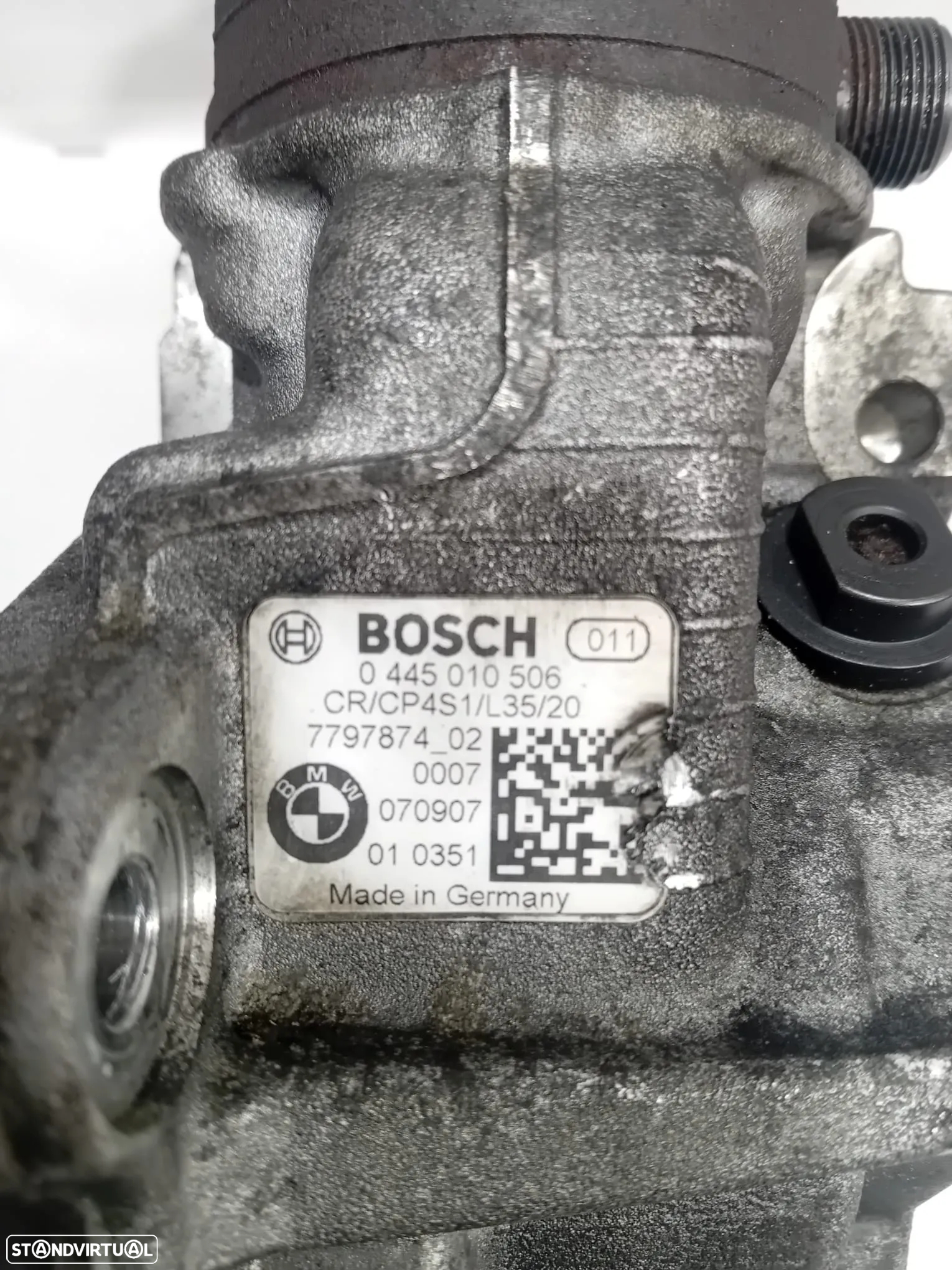 Bomba Injetora / Bomba de Injeção / Alta Pressão N47 Bosch Ref 0445010506 Original - 6