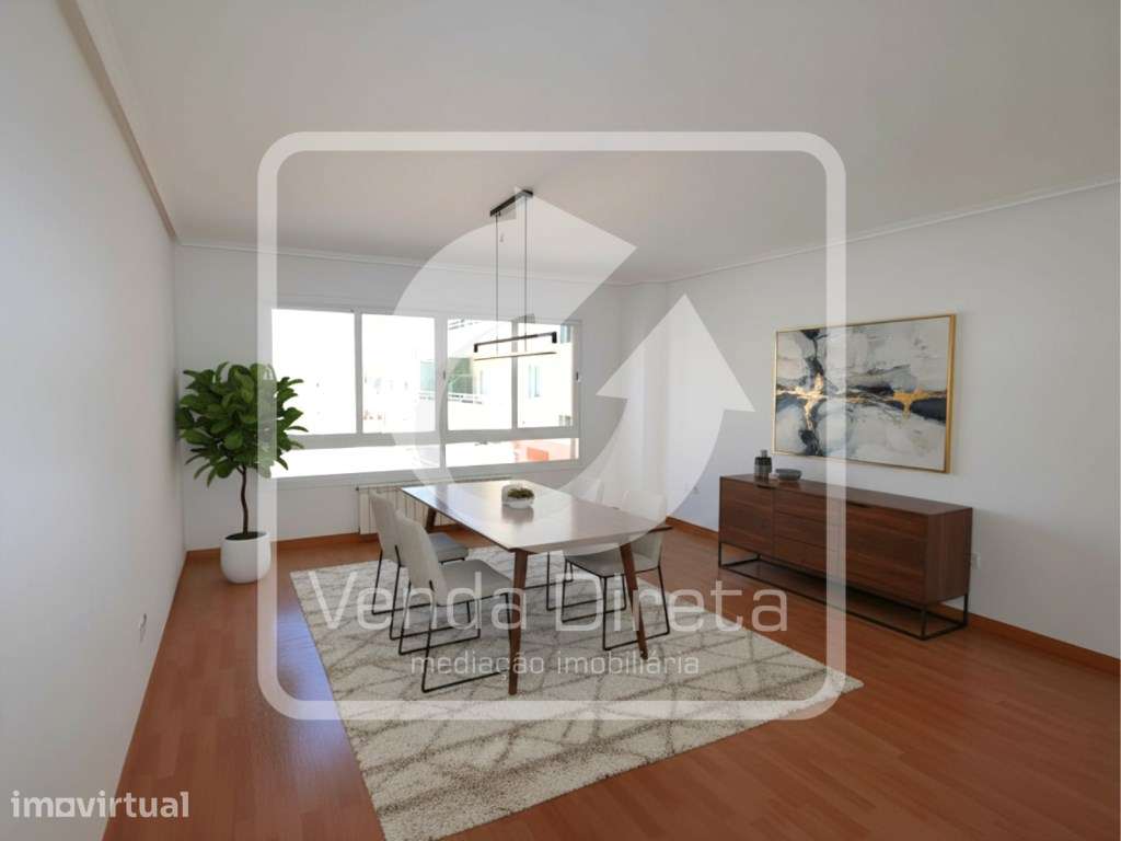 Apartamento T3 Espaçoso com Suite, Varanda, Garagem e Arrecadação e... - Grande imagem: 4/21