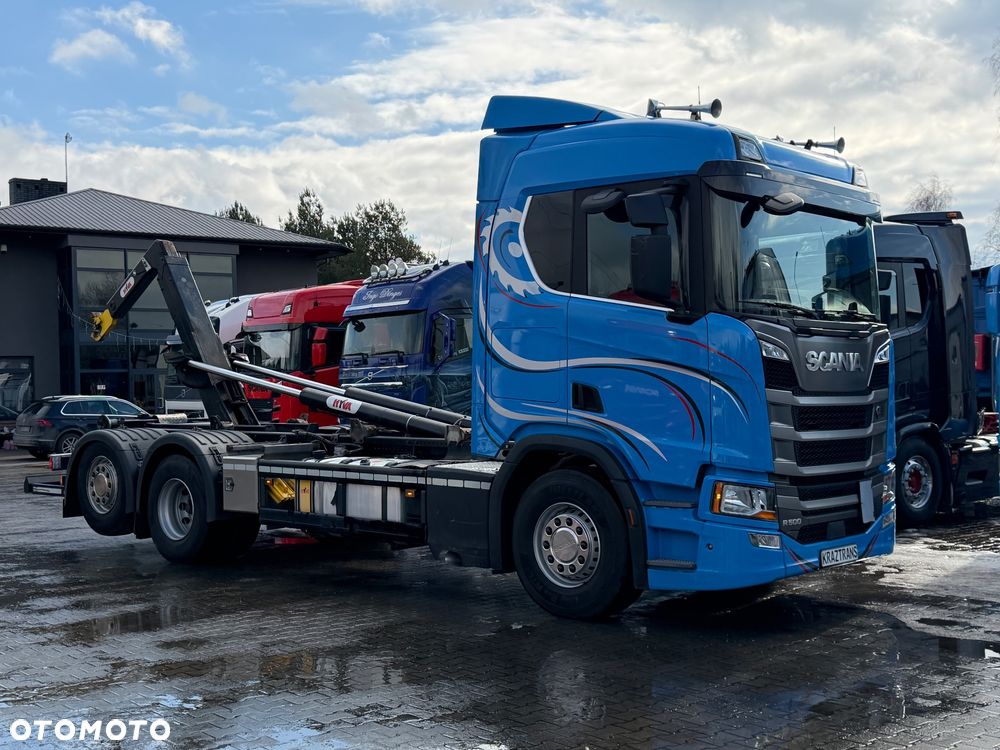 Scania R500 scania Hakowiec 6x2 z Niemiec 450000km ASO SCANIA KONTRAKT SERWISOWY - 3