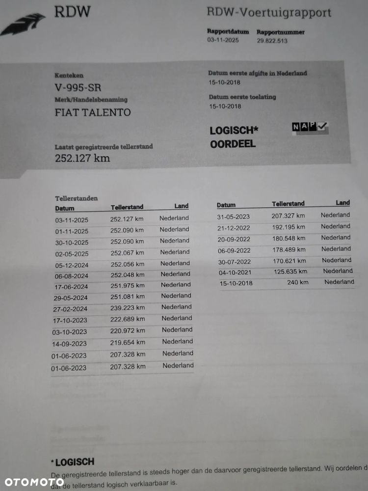 Fiat Talento 2018 CHŁODNIA LONG SOLARDACH 230V KLIMA TEMPOMAT 3OSOBOWY - 38