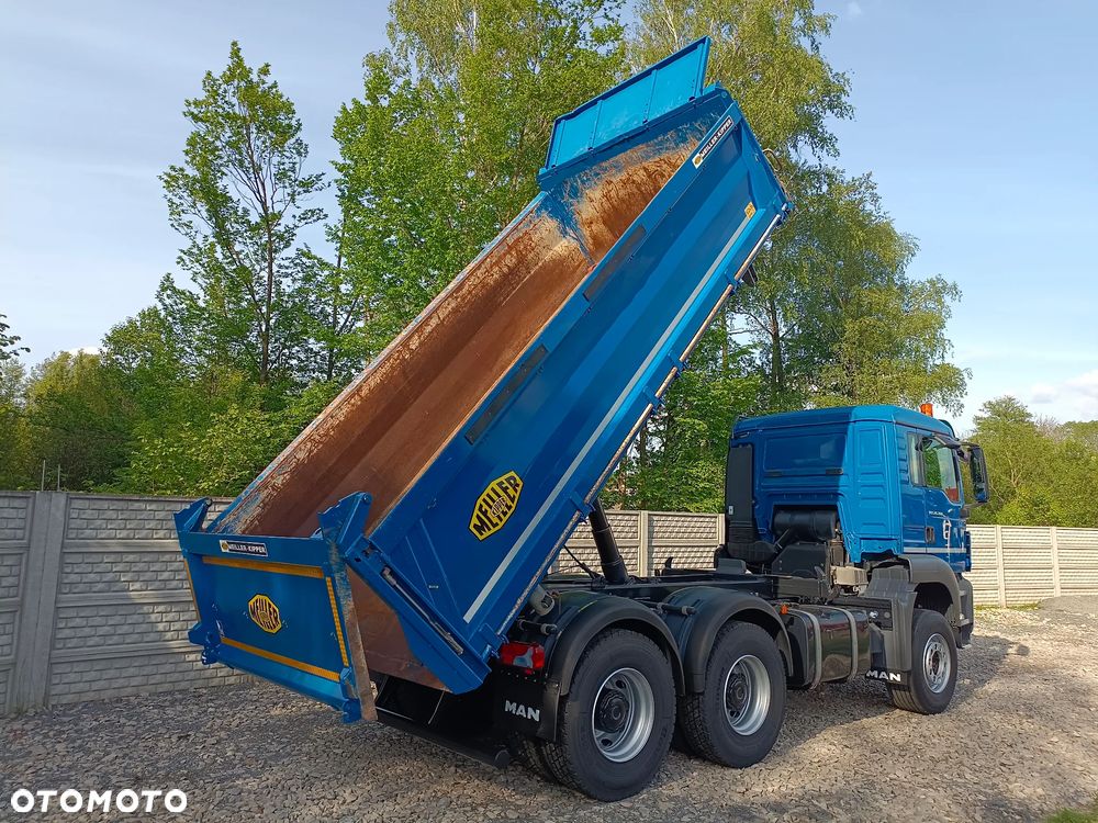 MAN TGS 26.360* 6x4 * 158400km* MEILLER KIPPER 3-stronny* BURTA 1m* RESOR* ZWOLNICE* Niespotykany* Stan Idealny* z NIEMIEC - 21