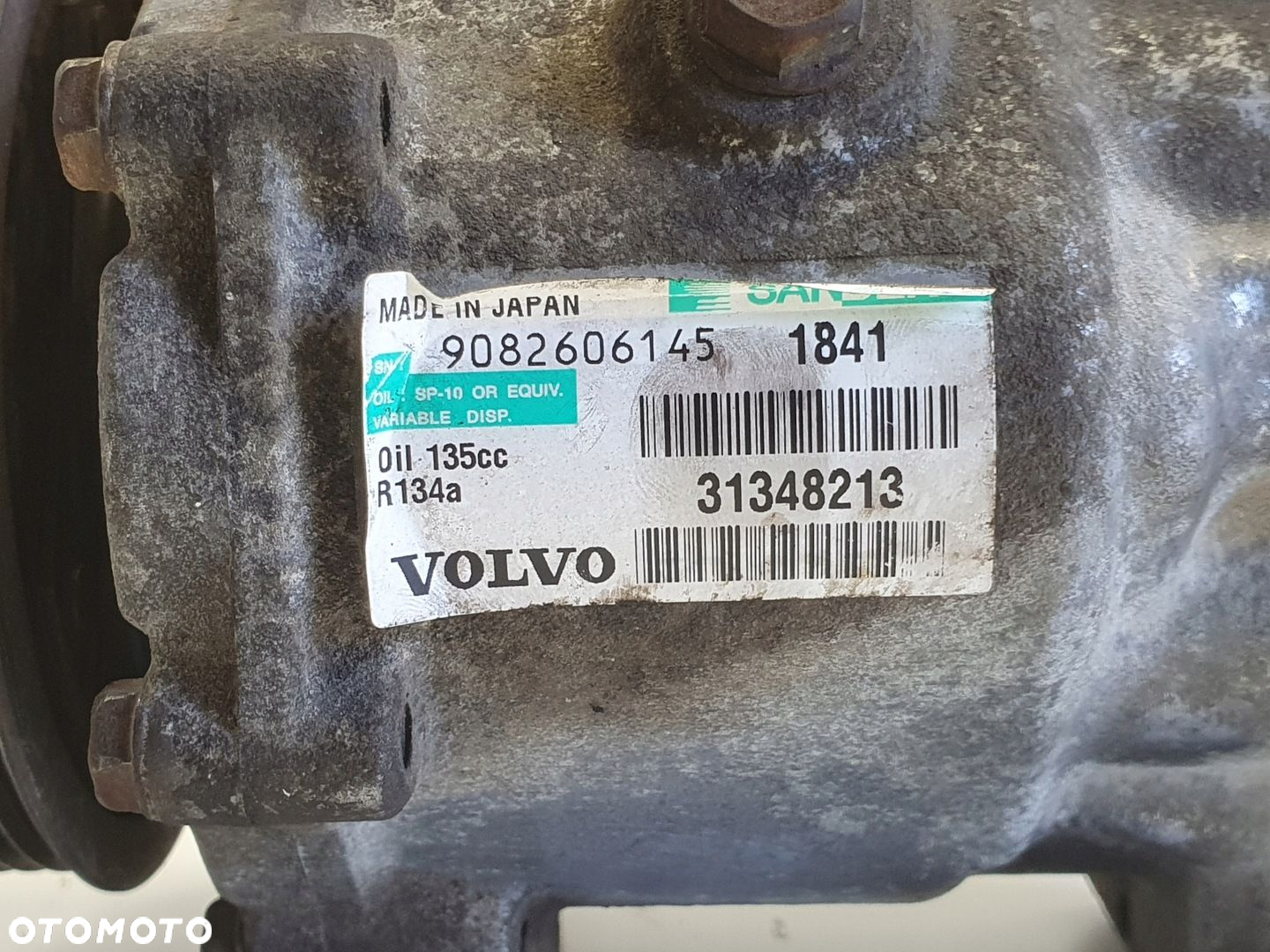 Volvo V70 III 1.6 D D2 SPRĘŻARKA KLIMATYZACJI pompa 31348213 - 2
