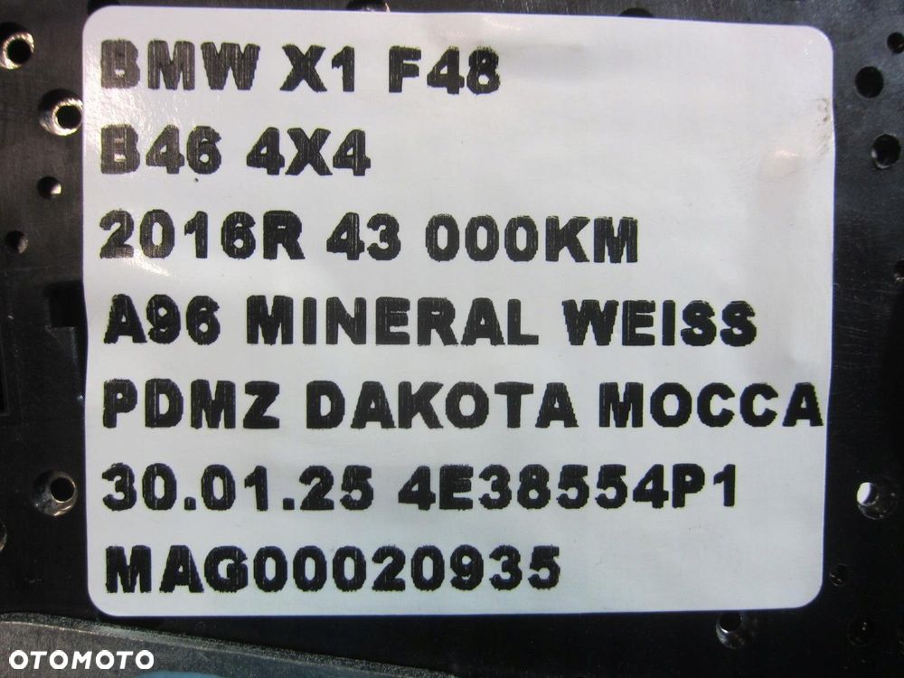 BMW X1 F48 ZAMEK KLAPY BAGAŻNIKA 7357112 7374006 DOCIĄG 51247357112 - 9