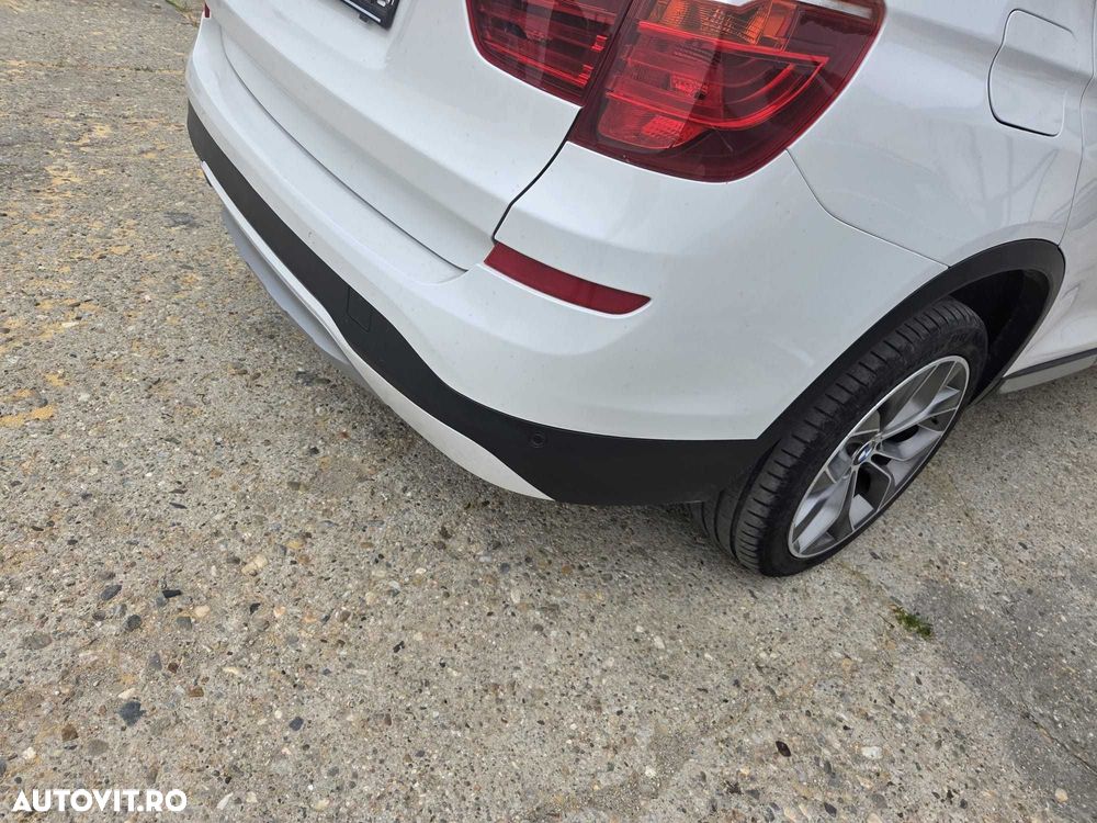 Bara sapte completa BMW X3 F25 xline facelift LCI culoare alpinweiss 300 alpin weiss 300 - 2