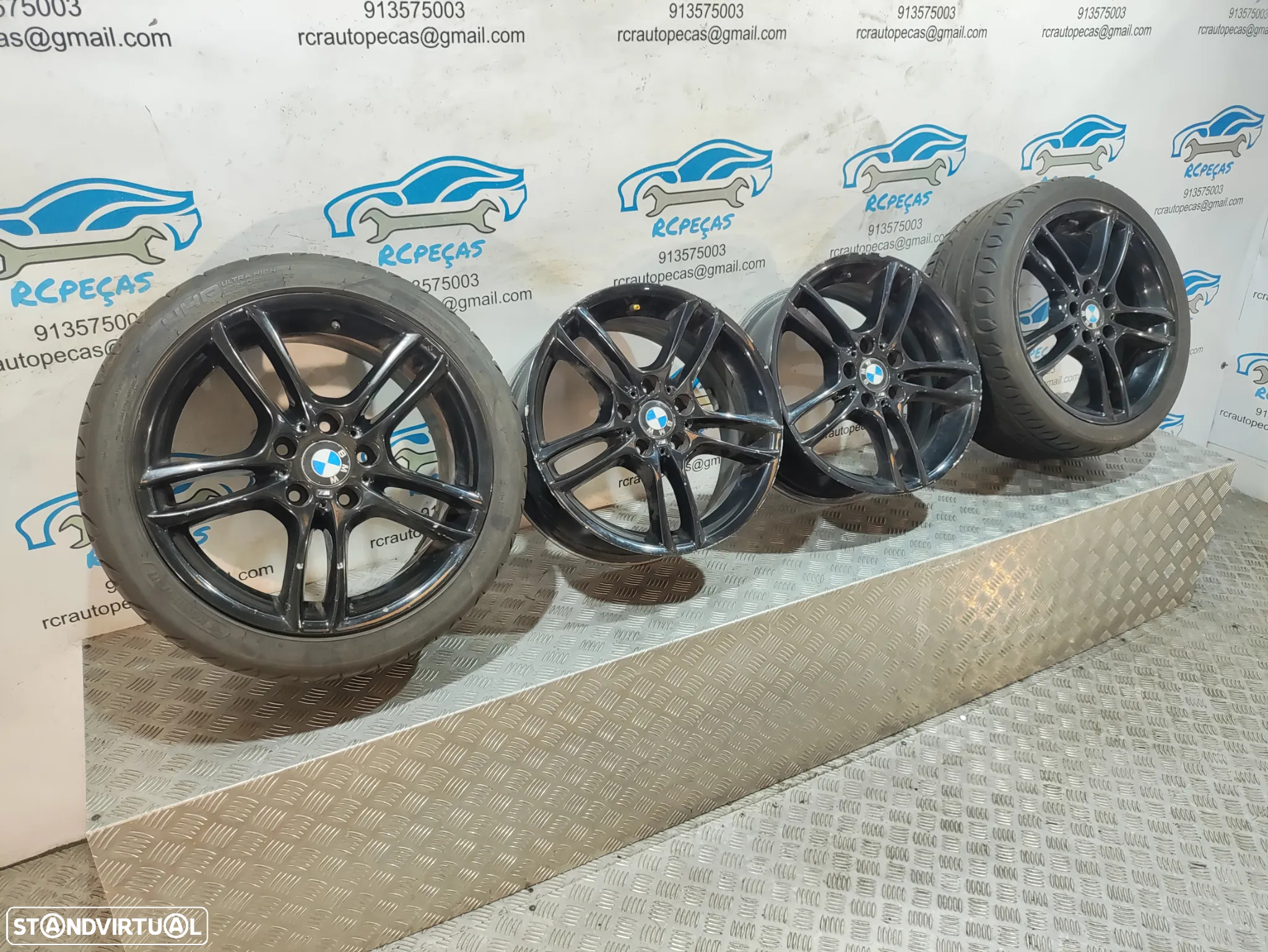 Jantes 18 Originais BMW Serie 1 Pack M Style 261 7,5J 8,5J ET49 ET52 5x120 - 13