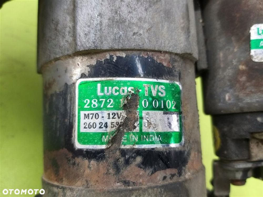 Rozrusznik Tata Indica 1998-2008 1,4 MPFI 26024537A ORYGINAŁ - 7