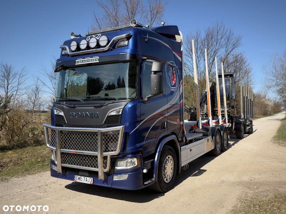 Używany Scania R650 V8 NG DO DREWNA DO LASU 2018 - 265 000 PLN, 890 000 ...