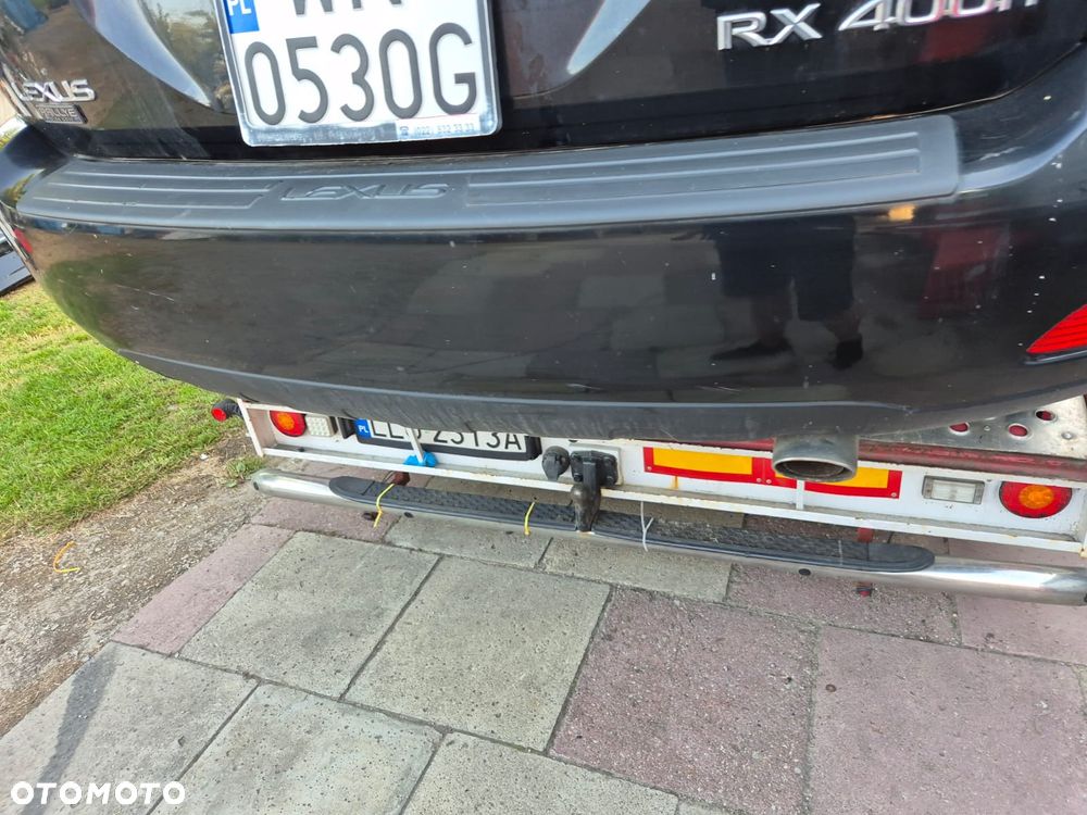 ZDERZAK TYŁ TYLNY KOMPLETNY LEXUS RX300 RX330 RX400H 2003-2009 - 2
