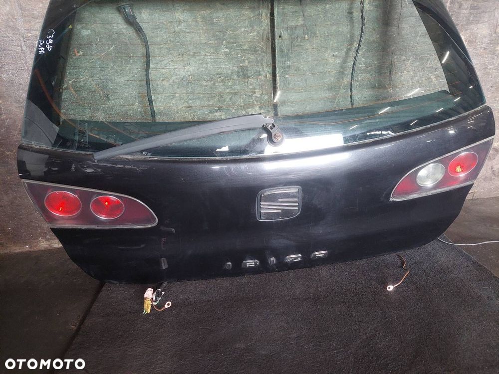 KOMPLETNY TYŁ KLAPA BAGAŻNIKA ZDERZAK LAMPY SEAT IBIZA III LIFT LC9Z - 12