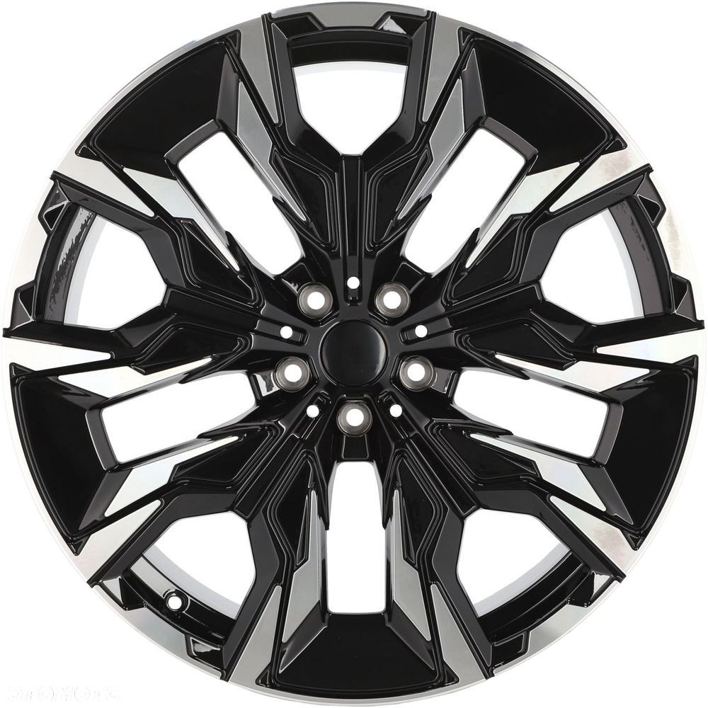 4x Felgi 21 m.in. do BMW 5 i5 G60 G61 6 Gran Turismo G32 7 G11 G12 G70 X3 G01 G45 X4 - A5915 - 9