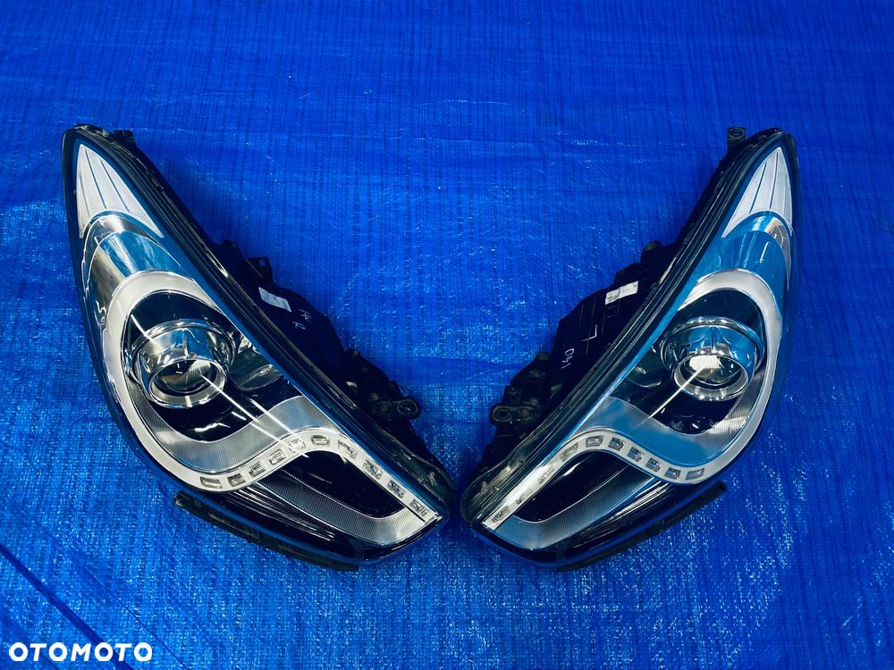 REFLEKTOR LAMPA LEWA PRAWA LEWY PRAWY PRZÓD PRZEDNIA XENON KSENON LED HUNDAI I40 12R ; 92102-3Z090 92102-3ZXXX 92101-3Z100 92101-3ZXXX ORYGINAŁ EUROPA - 2