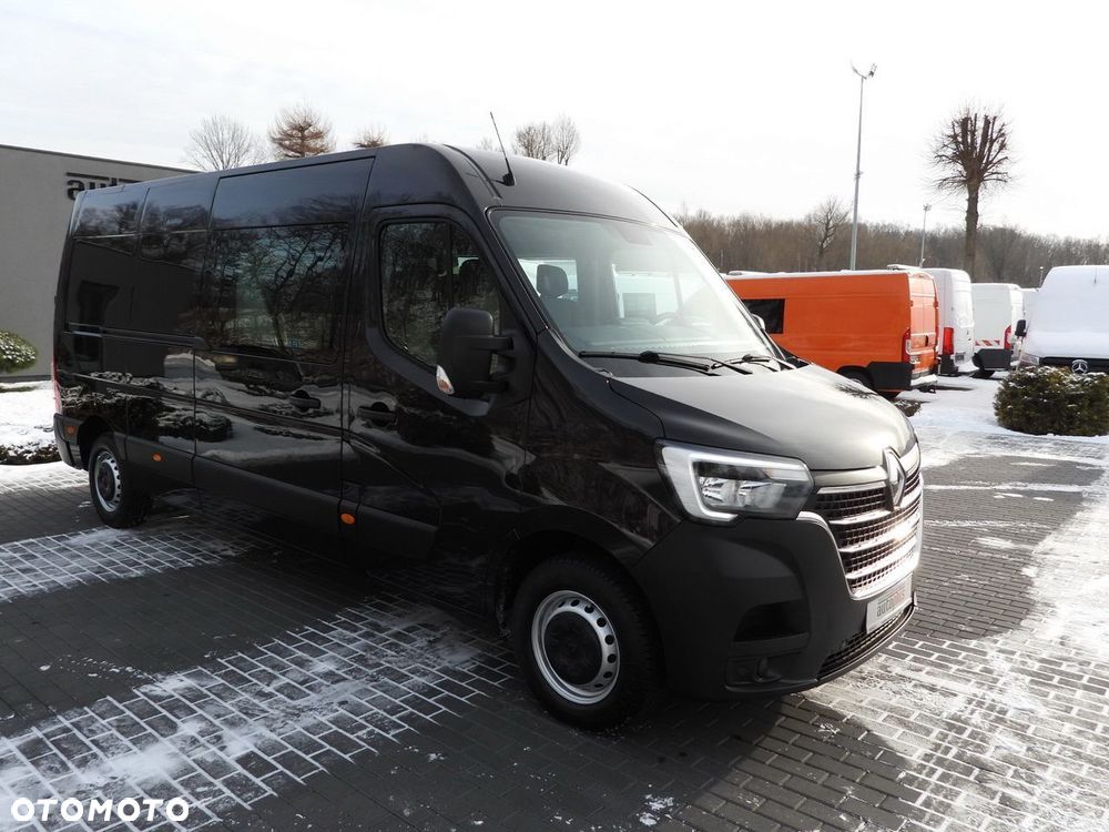 Renault MASTER FURGON BRYGADÓWKA 7 MIEJSC TEMPOMAT NAWIGACJA LEDY AUTOMAT  KLIMATYZACJA  180KM - 5
