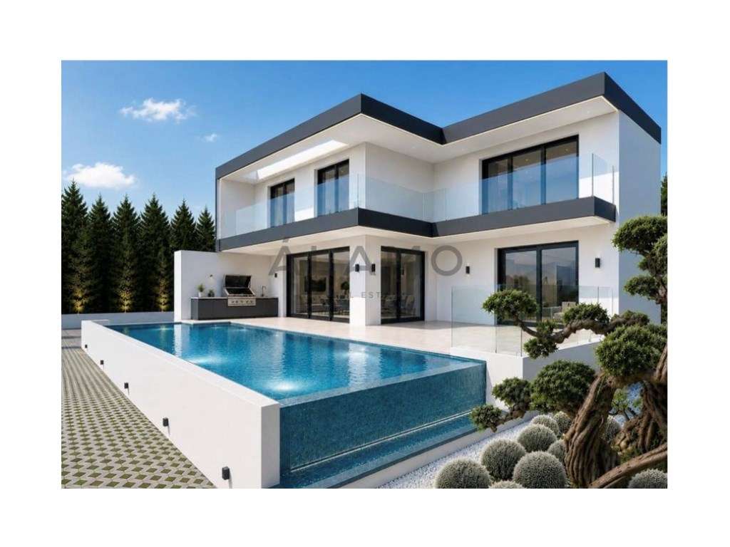 Elegância e Conforto: Moradia Nova com Piscina Infinita e Vista Mar - Grande imagem: 2/17