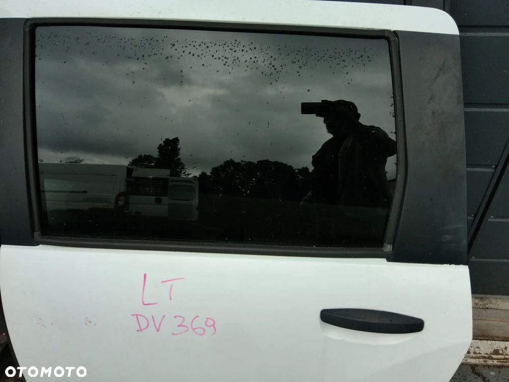 DACIA LODGY DRZWI LEWE TYLNE BIALE DV369 KOMPLETNE ROWNIEZ INNE CZESCI - 2