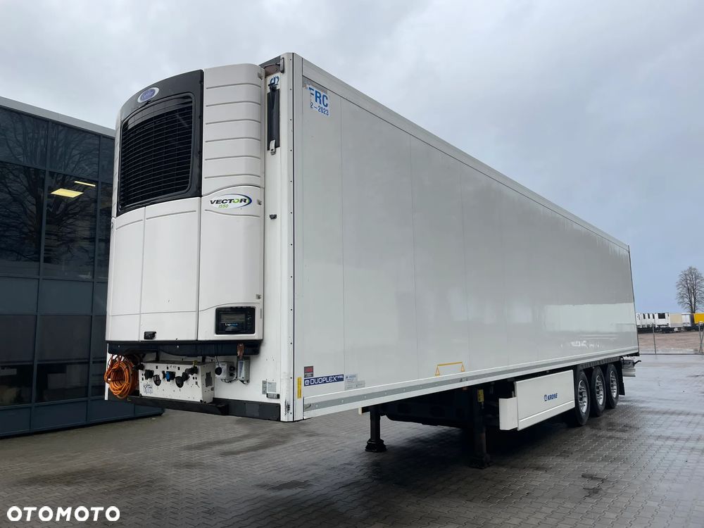 Krone Chłodnia ,Doppelstock , Carrier Vector 1950, Kwiatowa 2,50m - 5