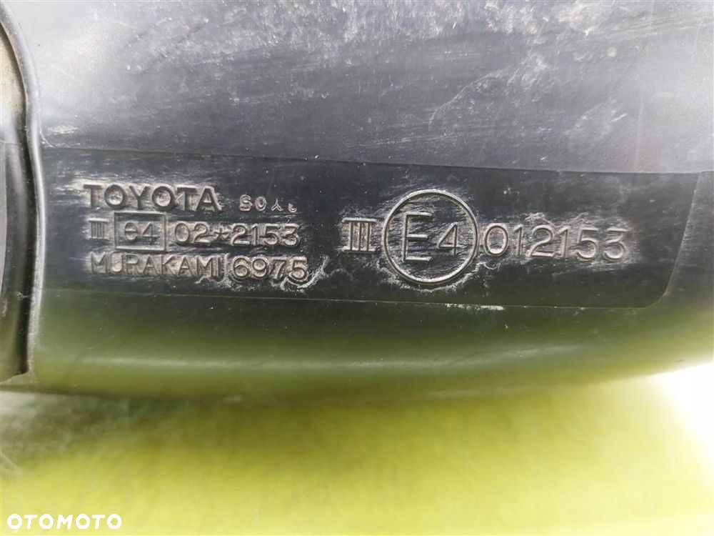Lusterko prawe elektryczne Toyota Corolla Verso I 2001-2004 022153 012153 - 4
