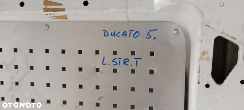 Zabudowa paki kabiny osłona aluminiowa płyty Fiat Ducato III L2 H2 - 19