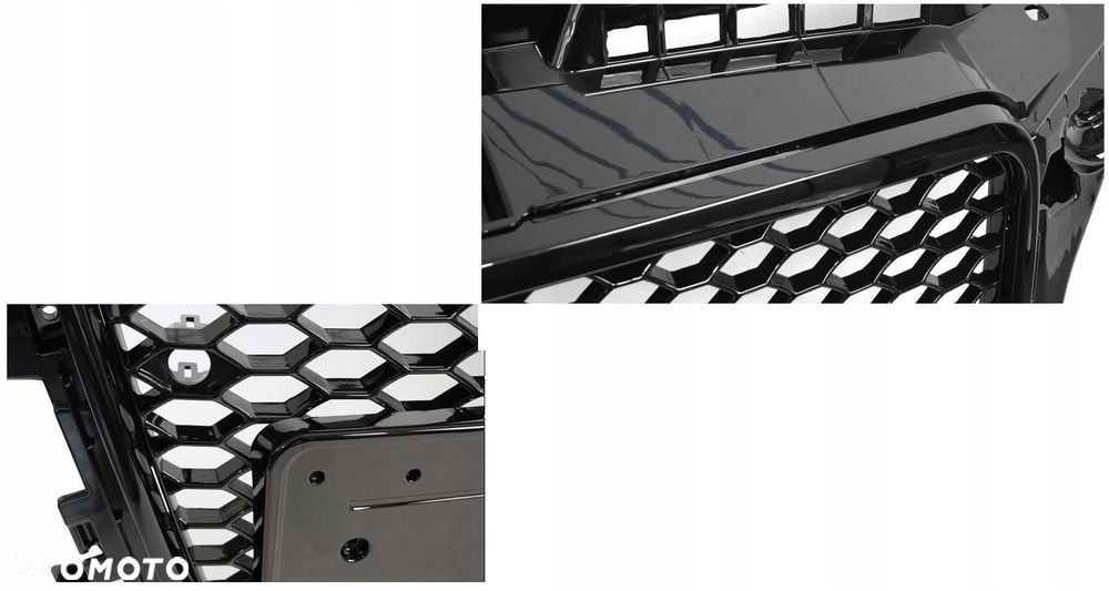 Atrapa Grill Kratka Tuning RS3 S 3 line style BlackAudi A3 8p Lift 2008-12 - 4