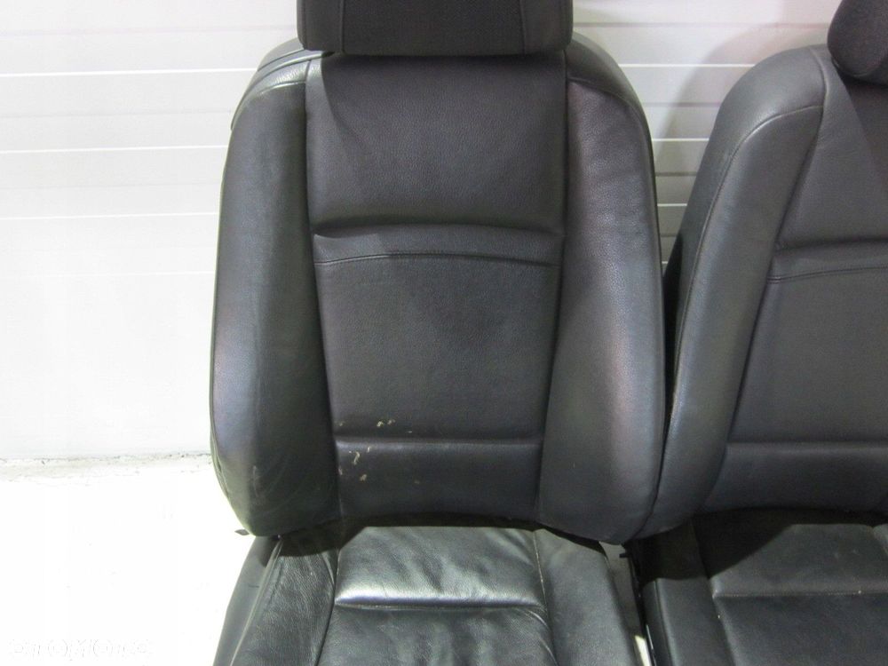 BMW E92 320D FOTELE SKÓRA TAPICERKA KANAPA OPARCIE - 4