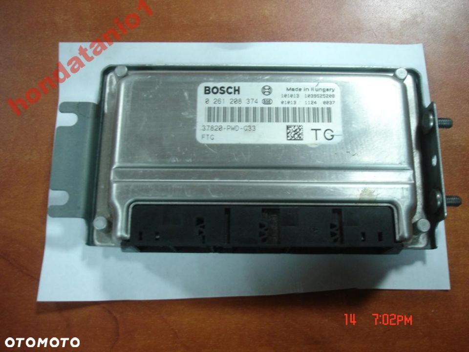 Honda JAZZ 2001-08 1.2 KOMPUTER SILNIKA ECU NOWY - 3