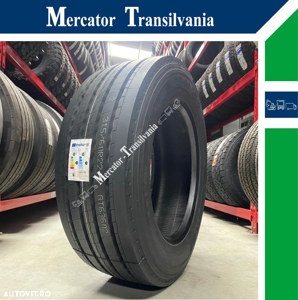 Anvelopa NOUA M+S* Regional 315/60R22.5 Advance GR-A1 154/150L/C/C/73dB(B) Directie - 1