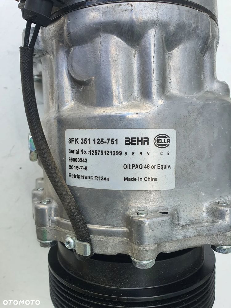Kompresor klimatyzacji BEHR HELLA 8FK 351 125-751 - 2