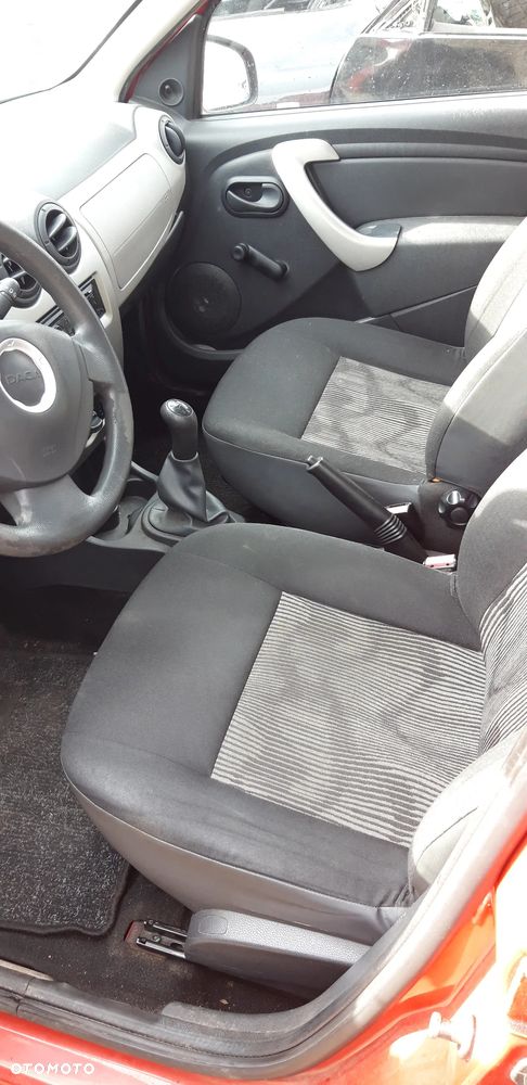 DACIA SANDERO I 08- SILNIK K7J710 SKRZYNIA BIEGOW JH1053 maska drzwi klapa tył zderzak - 4
