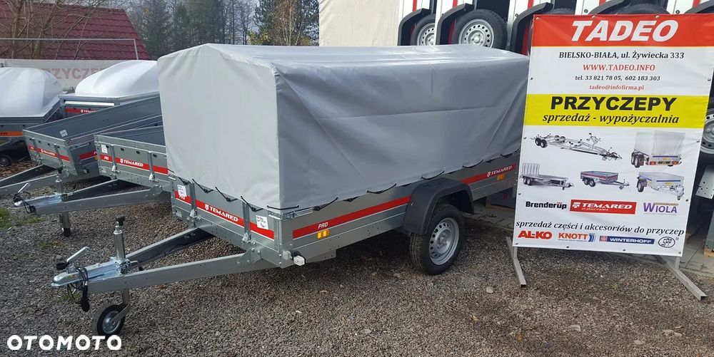 TEMARED PRO 2612 263x125 stelaż plandeka h-80 - 1