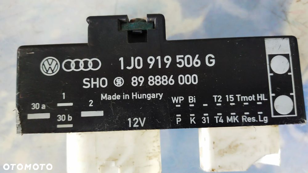 Przekaźnik wentylatora Volkswagen  1J0919606G - 4