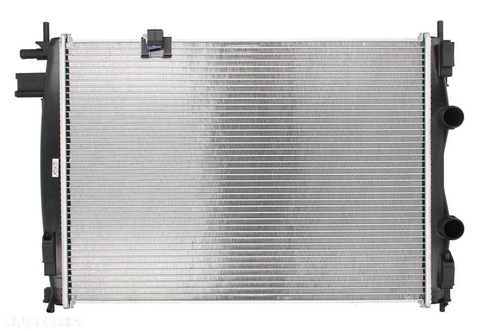 Radiator racire Nissan Qashqai (J10), 10.2006-2013, Motorizare 1,5 Dci 77kw Diesel, tip climatizare Cu/fara AC, cutie Manuala, diametru intrare/iesire 35/35mm, dimensiune 592x435x34mm, Cu lipire fagure mec - 1