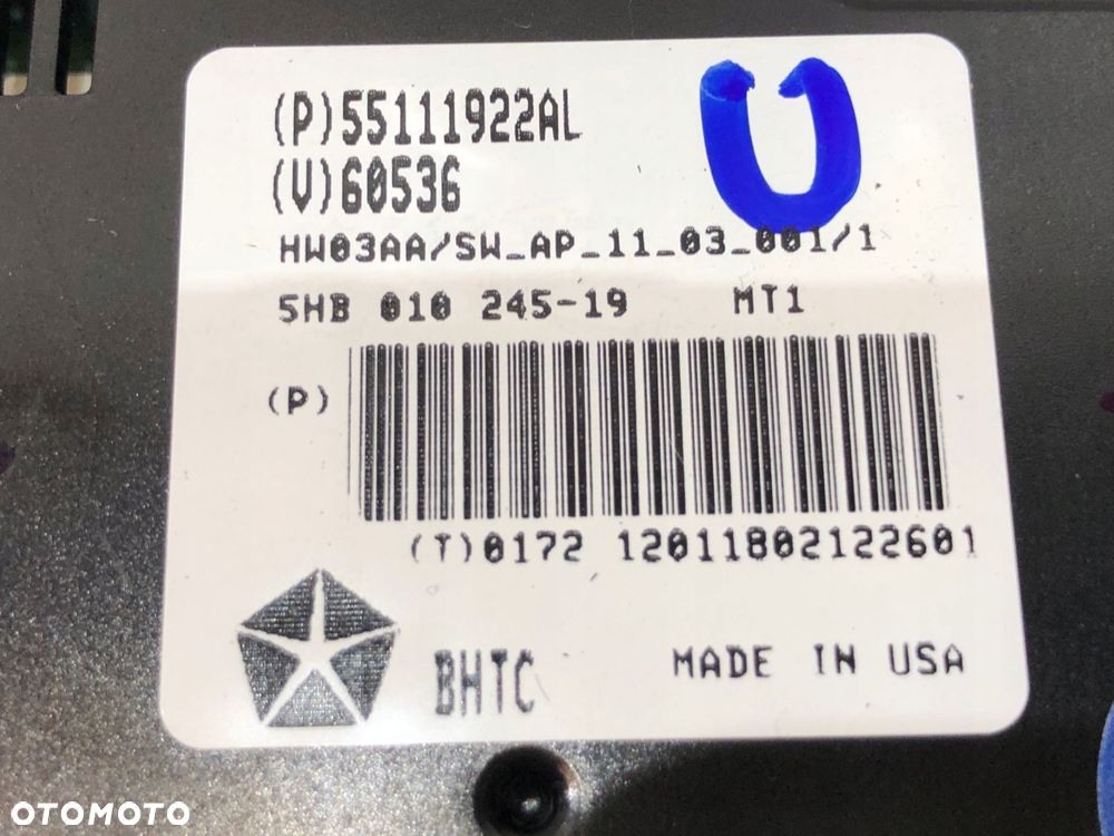 jeep grand cherokee panel klimatyzacji wk2 - 3