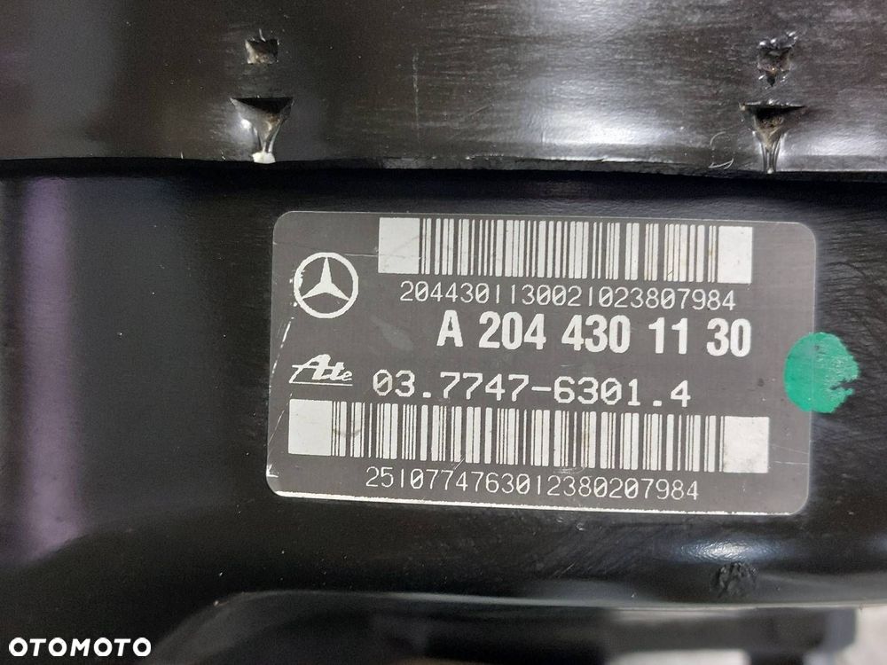 SERWO + POMPA HAMULCOWA MERCEDES-BENZ W204 C220 2044301130 - 4