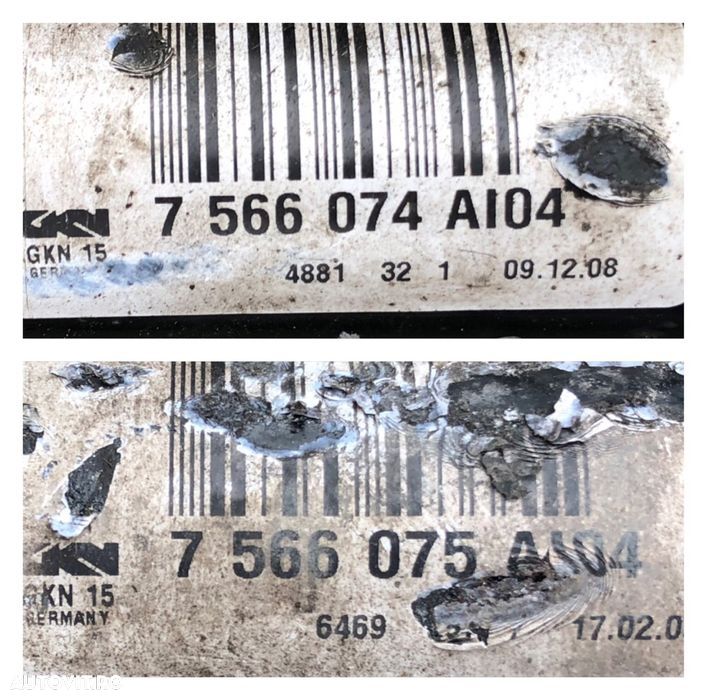 Planetară planetare Spate Bmw F10 F11 F01 F07 F12 7614290 s 7614289 grup diferențial spate 3.38 sau 2.81 - 4