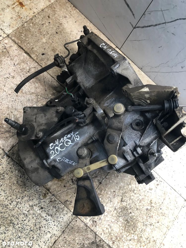 skrzynia biegów citroen c4 1.6 16v 20cq15 - 2