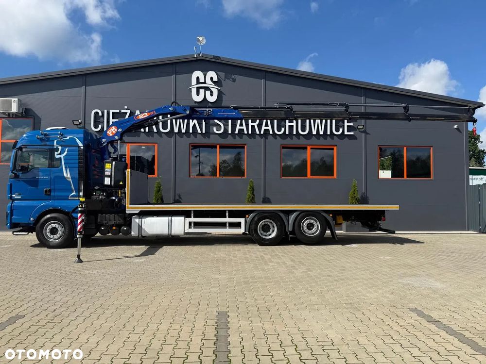MAN MAN TGX 26.520 // E6 // Klimatyzacja / PLATFORMA Z ŻURAWIEM PM 23P // dźwig, pomoc drogowa, crane, kran // Świeżo sprowadzony z Niemiec - 3