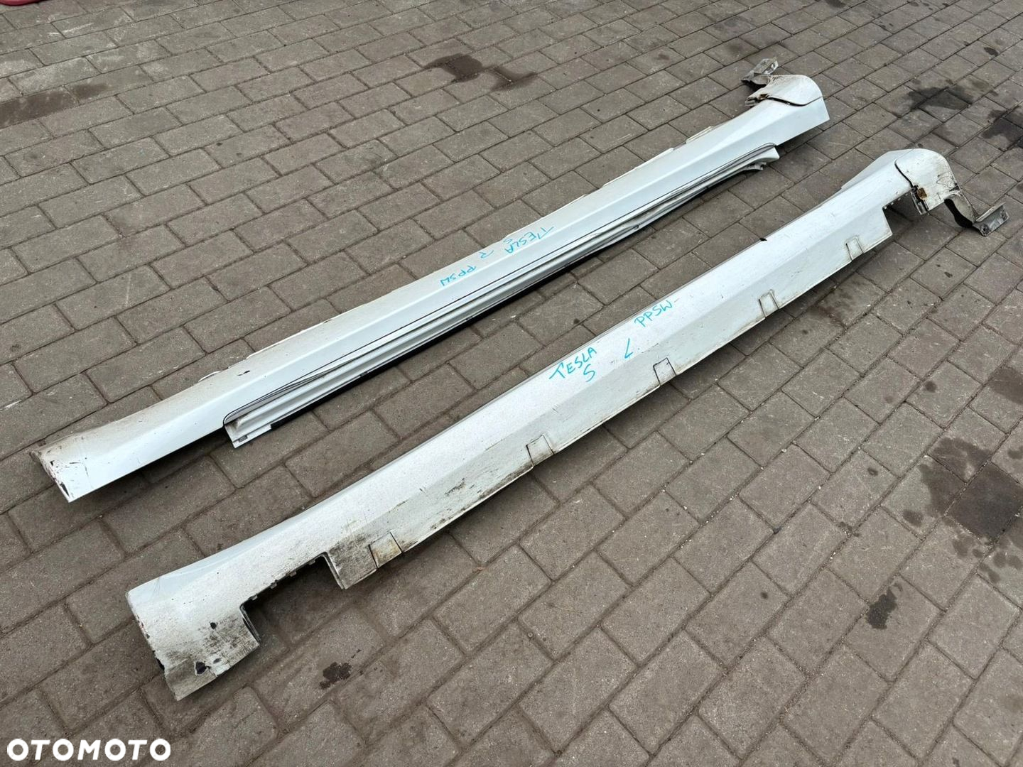 TESLA MODEL S LIFT LISTWA PROGOWA LEWA PRAWA PPSW - 2