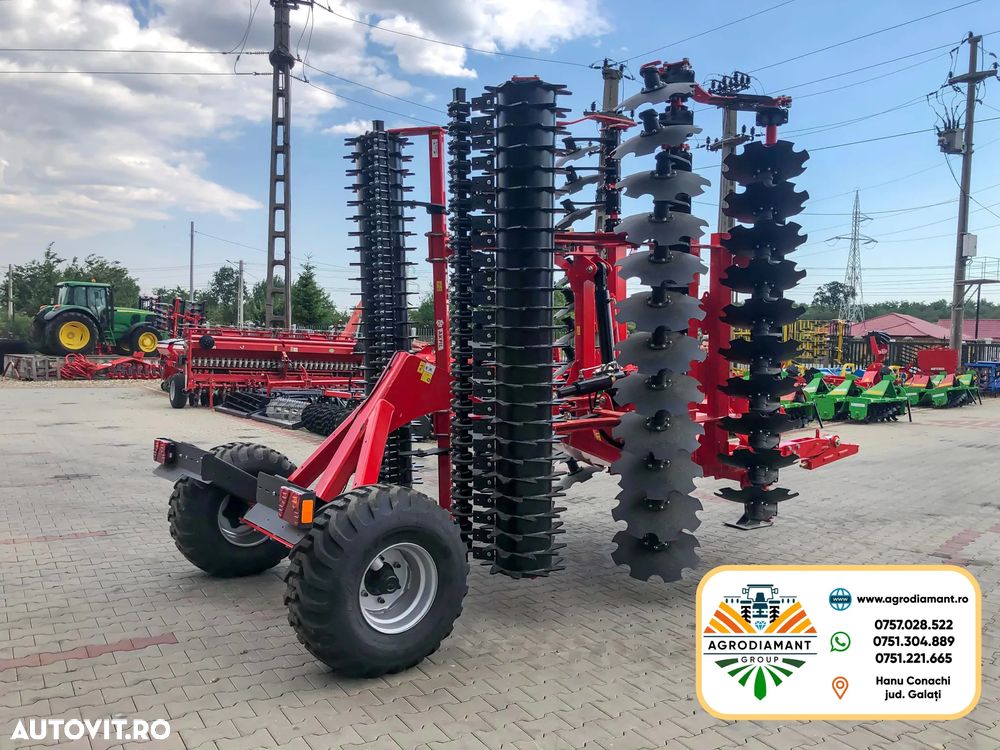 Akpil discuri tractate pliabile hidraulic 4.5 / 5.0 / 5.5 / 6.0m - 4